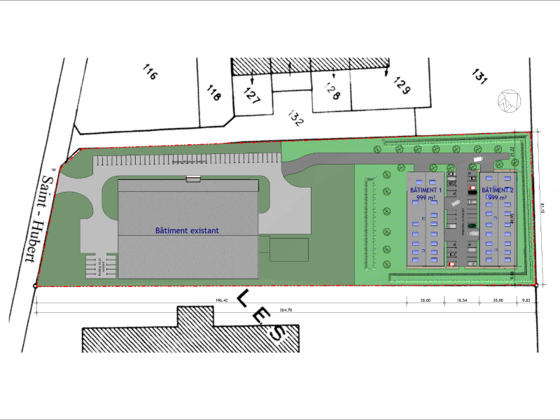 1616 ST Hubert PC 2013 07 25   Feuille   103   PC2   Plan masse g  n  ral