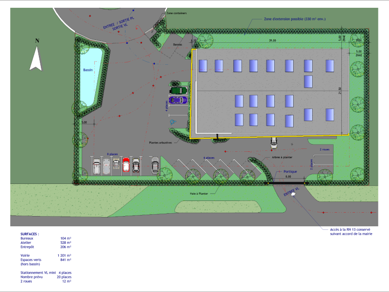 1552 2015 06 18 PCM   Feuille   101   Plan masse